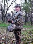 Emily Tebbe on a calling trip.